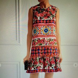DOLCE & GABBANA MAMBO PRINT DRESS IT SIZE42/US6